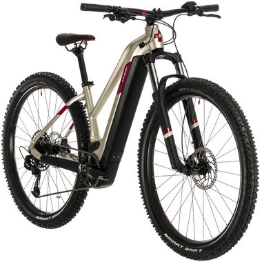 Mountain Bike eléctrica CUBE ACCESS HYBRID EX 500 TRAPEZ 29" Mujer Plata 2020 0